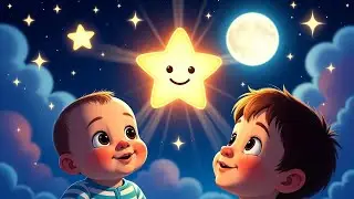 Twinkle Twinkle Little Star ⭐ | Nursery Rhymes for Kids | 3D Baby Songs | Lullaby