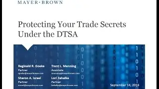 Protecting Your Trade Secrets Under the DTSA