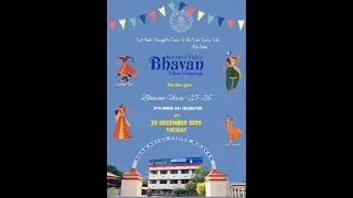 Bhavan Utsav '25-26'  34th Annual Day  ||  Bharatiya Vidya Bhavan | VIKAS VIDYALAYA , PONNANI KENDRA