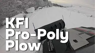 KFI Poly Pro Plow on a Honda Pioneer 1000-5 | Real-World review
