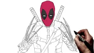 How To Draw Deadpool (Claws) | Step By Step | Deadpool & Wolverine