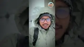 Jummah in Snowy Prague ❄️🕌 | Muslim Life in Europe 🇨🇿