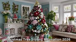 Christmas Tree Styling Inspiration 2026 | Elegant, Rustic & Whimsical Holiday Ideas