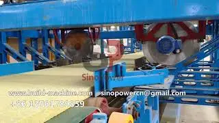 Rock Wool Production Line Machine Flying Saw Cutting