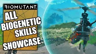 All Biogenetic Mutations Skills Showcase - Biomutant