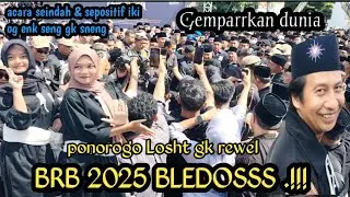 Bledossss ..!!! Ratusan ribu massa hadiri BRB 2025 
