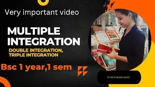 multiple Integration #bscmaths #diffrentialcalculus (bsc 1) (sem 1)@mathmeansmagic