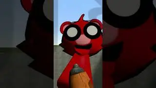 HORROR SPRUNKI YELLOW PHASE 2 AND SMILING CRITTER BEAR VS THE GIANT PIT Garry's mod Gmod