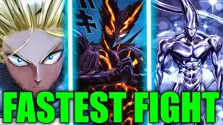 Garou VS Flashy Flash VS Platinum Sperm / Battle Of Speed (One Punch Man Chapter 155 Fight Analysis)