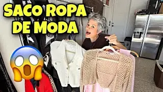 PURA CALIDAD ENCONTR&Eacute; EN ESTE GARAGE SALE😱 ROPA CON ETIQUETAS!