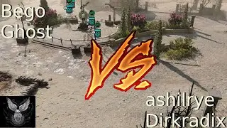Ashilyrye & Dirkradix vs Bego & Ghost -  Doe Panzerjagd - 2vs2 - deutsch - CoH3