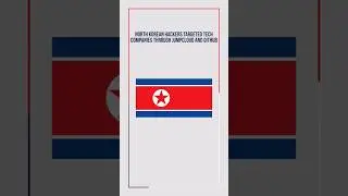 North Korean hackers targeted tech companies through JumpCloud and GitHub #cybersecurity #shorts