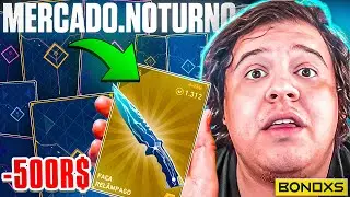 COMPRANDO SKINS DO MERCADO NOTURNO PRO CHAT!