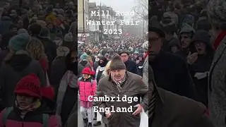 Mill Road Winter Fair 2023 Cambridge | #Shorts #Cambridge