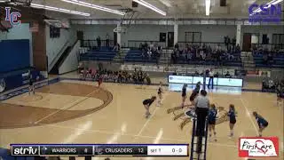 Lincoln Lutheran 3, Lincoln Christian 2 Girls Varsity Volleyball Subdistricts 10/28/2019