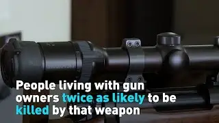People living with gun owners twice as likely to be killed by that weapon