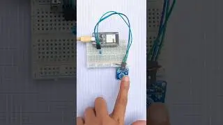 TP223 Touch Sensor with Microcontroller | ESP32 Touch Sensor #esp32 #touchsensor
