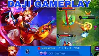 DAJI RANKED MATCH GAMEPLAY | HONOR OF KINGS GAMEPLAY 