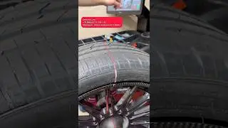 Устраняем биения и вибрации в колесах! #шиномонтаж #балансировка #hunter #hunterrfe