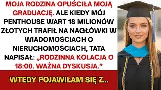 Moja rodzina zignorowała mój dyplom — potem mój penthouse za 5 mln zł sprawił, że zwrócili uwagę
