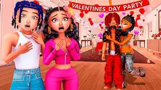 We SNUCK Into A VALENTINES DAY ODER PARTY In LifeTogether RP.. | Roblox