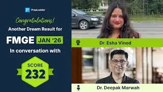 231 in Pulse Test → 232 Actual 😱| How Pulse Test Accurately Predicted Dr. Esha’s FMGE Score