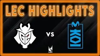 G2 vs MKOI Highlights | LEC 2026 Versus | G2 Esports vs Movistar KOI by Onivia