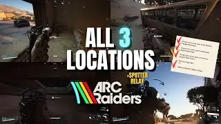 How To Complete Combat Recon Arc Raiders Guide W MAP, (Attics, Buses, Garage, and Relay Spotter)