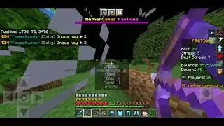 1vs1 itsdrishya and dp 28 gaming minecraft nether games factions #games #minecraft #gaming #shots