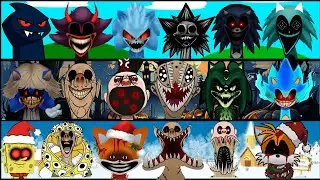 Incredibox Sprunki OC Phase 1 to Phase 3 - Fisch X Sonic67 X Spongebob......