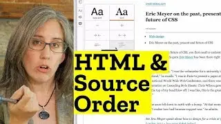 HTML Source Order and When There&rsquo;s No CSS