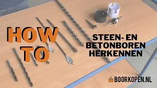 Verschillende steenboren en betonboren | Boorkopen.nl