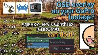 OSD overlay on your GoPro footage? YES! MSP-OSD fonts comparison (KNIFA, SNEAKY_FPV & VICEWIZE)