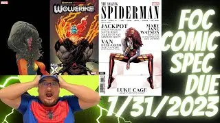 FOC Comics Top 10 Spec Picks Due 7/31/2023 | Comic Speculation | 1st Appearance | Key Comics