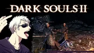 Dark Souls 2 - Skeleton Lords Boss (solo)