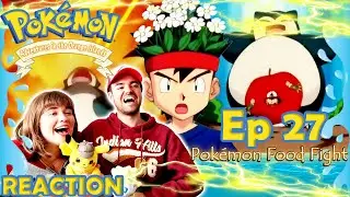 Food Fight!! - Реакция на Pok&eacute;mon: Adventures in the Orange Islands Episode 27