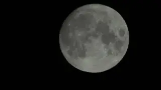 Sony HX300 Супер зум 50x тест полнолуние (200x Digital Zoom Test)
