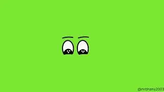 eyes blinking green screen video free to use ।non copyright