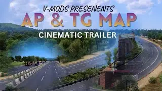 India&rsquo;s Most Realistic Andhra&ndash;Telangana Map 🔥 | ETS2 Cinematic Trailer
