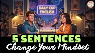 5 Sentences That Can Change Your Mindset | Daily Cup English Podcast