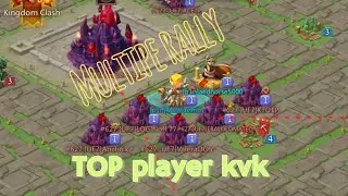 Multiple rally in kvk and top player on 2 accounts! #lordsmobile #lordsmobilerallytrap  #lordskvk