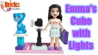 Lego Friends | Emma's Play Cube 41404 Speed Build with Custom Lights