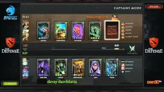 The Defense 3 - mousesports vs DD DOTA - Game 1 Part 1
