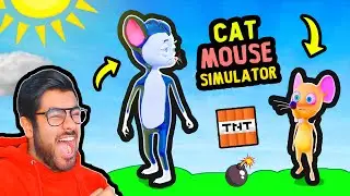 CAT & MOUSE Simulator | 🤣 Funniest Game Ever 🤣 | Hitesh KS