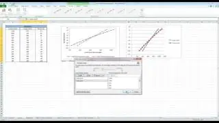 Scatterplot with 2 x-axis variables in Excel