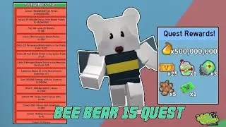 FINISHING 15TH QUEST ON BEE BEAR BEE SWAR SIMULATOR