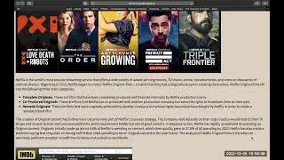 Data Visualization - Netflix Originals