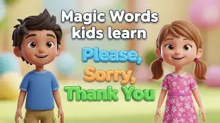 Magic Words Song for Kids | Learn Please, Sorry, Thank You | Kucho Kids