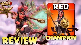 NEW Gold Pass Skin &ndash; Red Champion (Clash Of Clans)