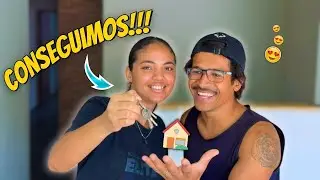 CONSEGUIMOS ALUGAR NOSSA CASA NOVA! 🏡😱